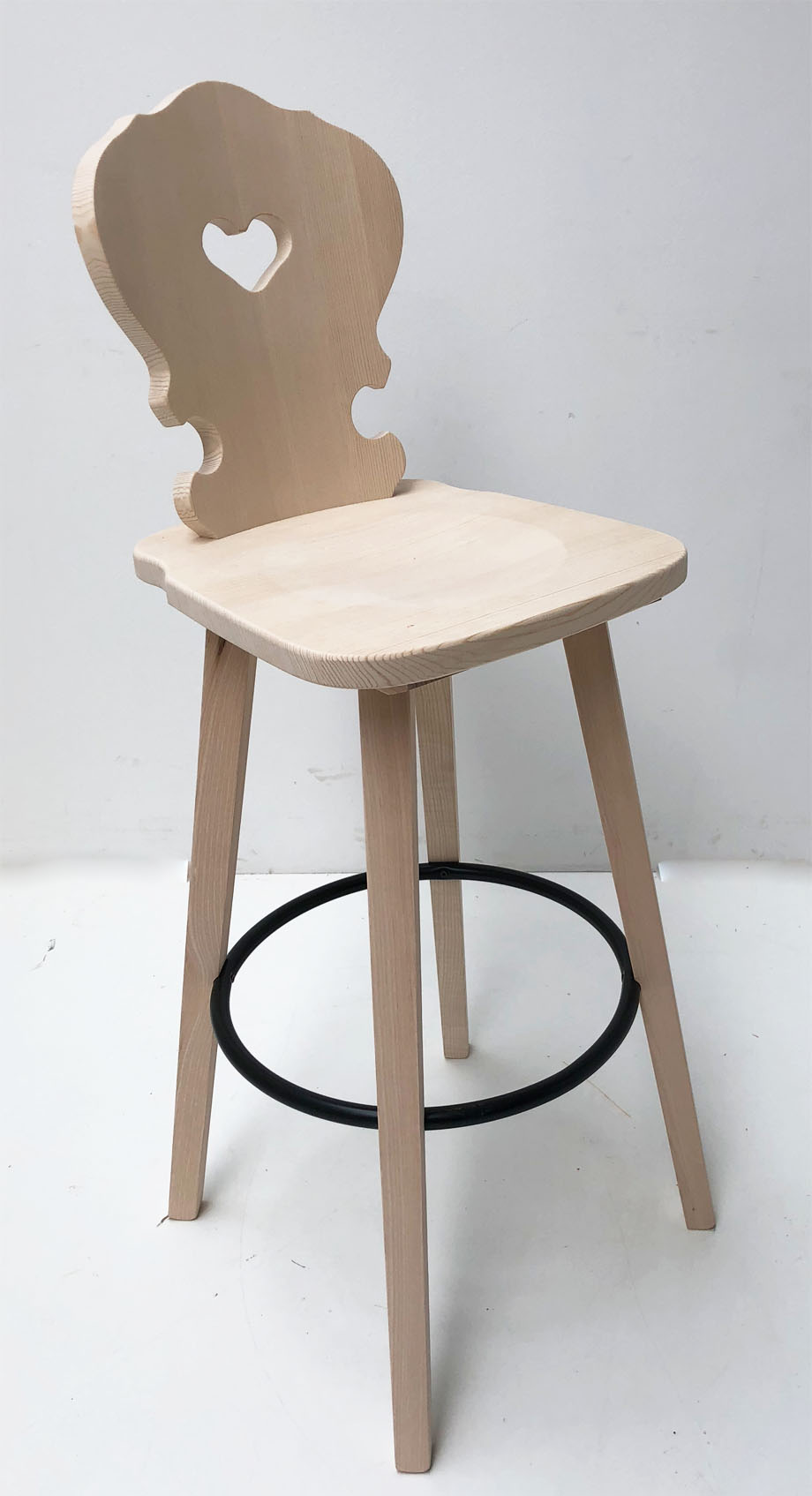Barhocker Vienna, Wien, Fichte, roh