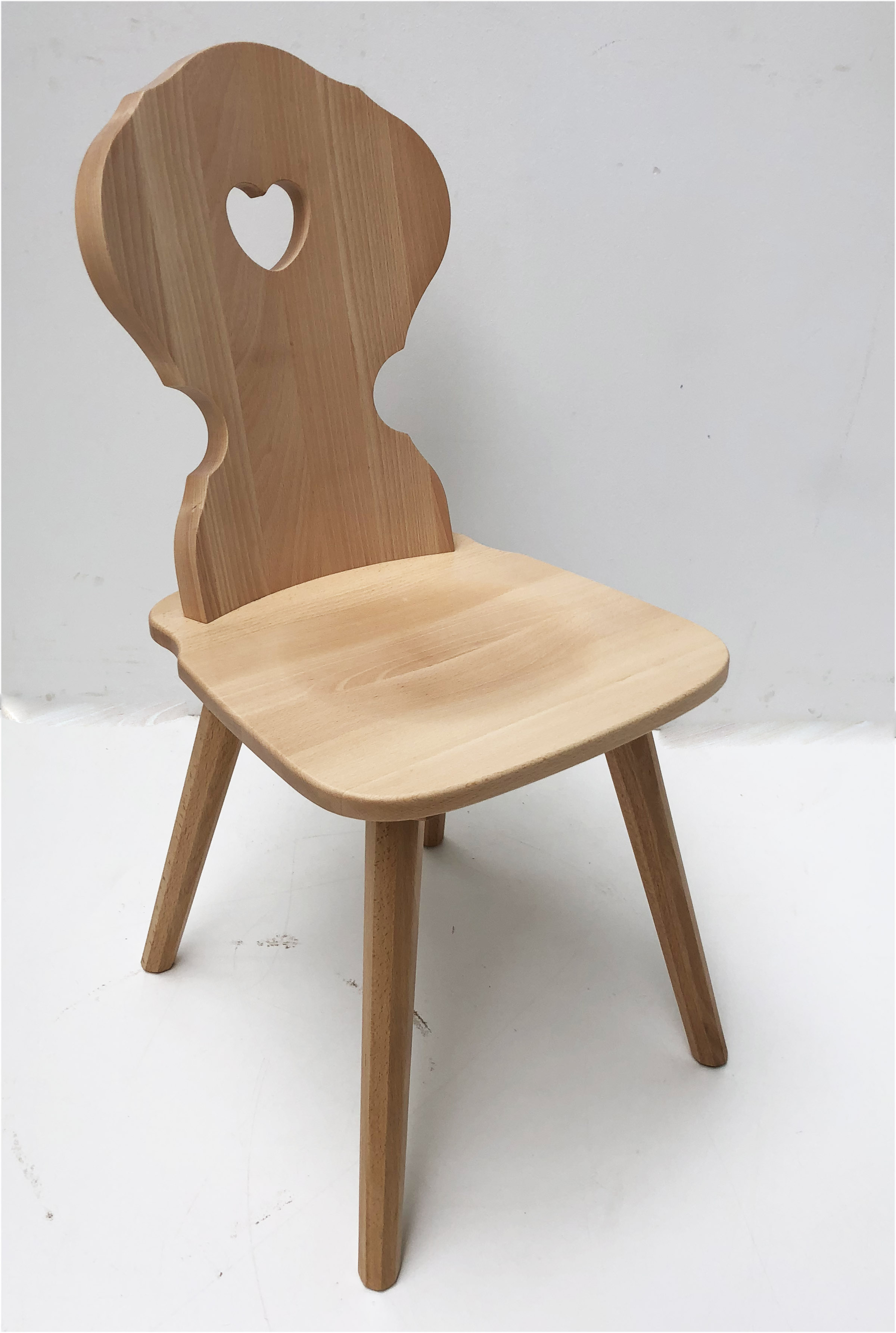 Bauernstuhl Munich, München, Buche natur lackiert