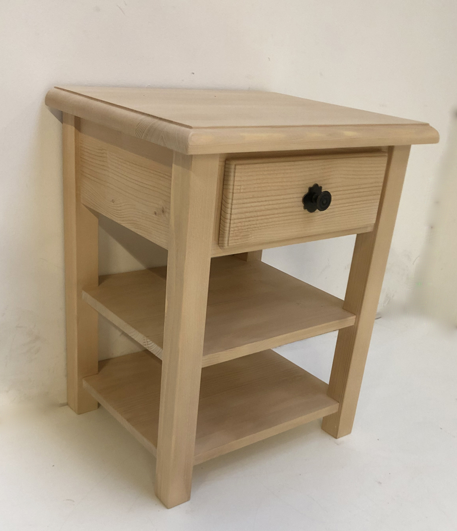 Beistelltisch Füssen mit Schubladen,  50/45 cm, H 60 cm