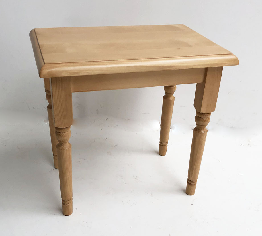 Beistellstisch Füssen klein,  54/37 cm, Höhe 51 cm