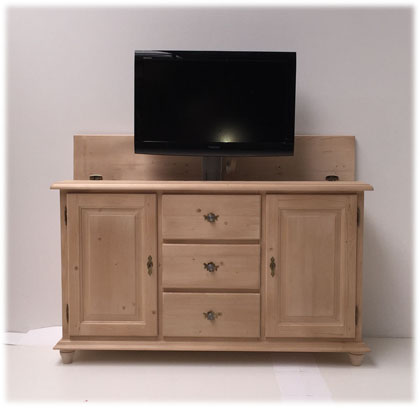 TV-Breitkommode Kommode Füssen mit 2 Türen u. a. 3 Schubladenblenden mit Flat TV Funktion 