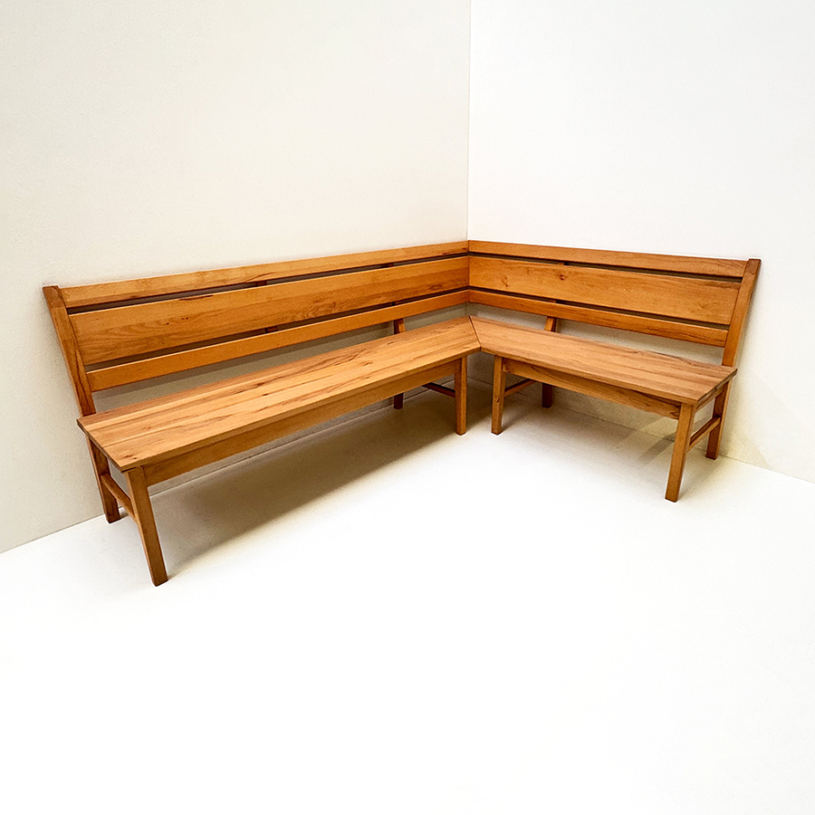 Eckbank Iseo 210/150 cm, Kernbuche geölt