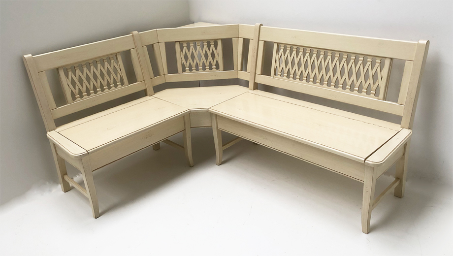 Eckbank Kramsach, Eckbank 175/140 cm, weiss