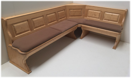 Eckbank Lindau 240/165 mit Truhen Nanova 804