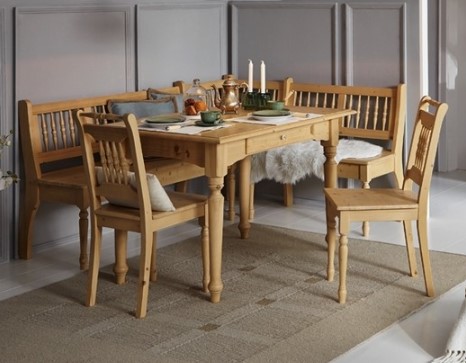 Polstersatz Eckbank ALINA, Gradel, Ausführung lose genäht, zum Abziehen