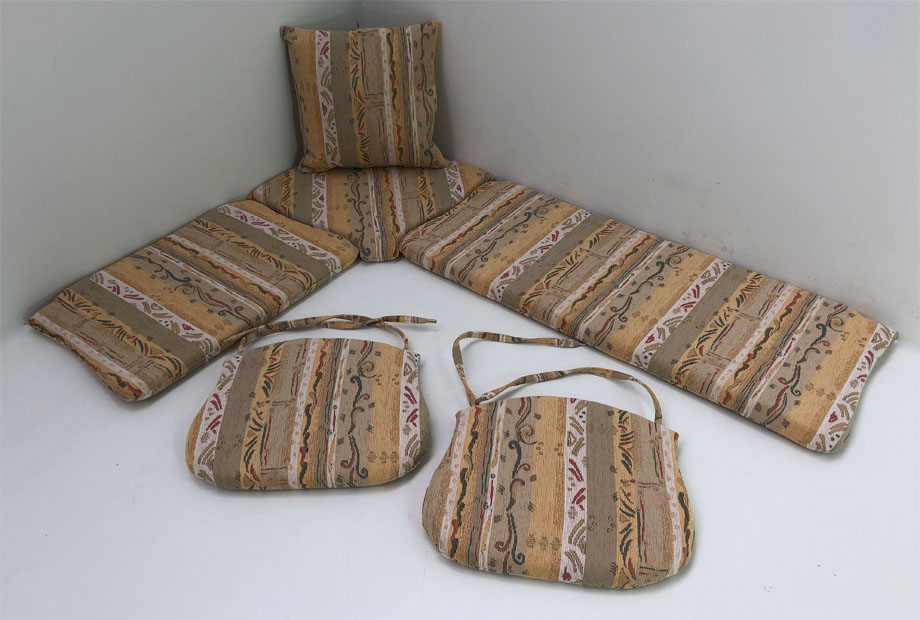 Kissensatz genäht Eckbankgruppe Amberg Piccolo 125/165, Pocking beige