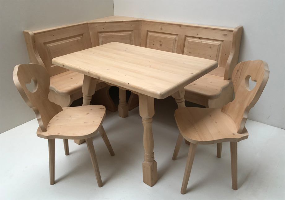 Eckbankgruppe LINDAU 125165 Fichte, Tisch 4510 Amberg Eckbankgruppe LINDAU 125165 Fichte, Tisch 4510 Amberg