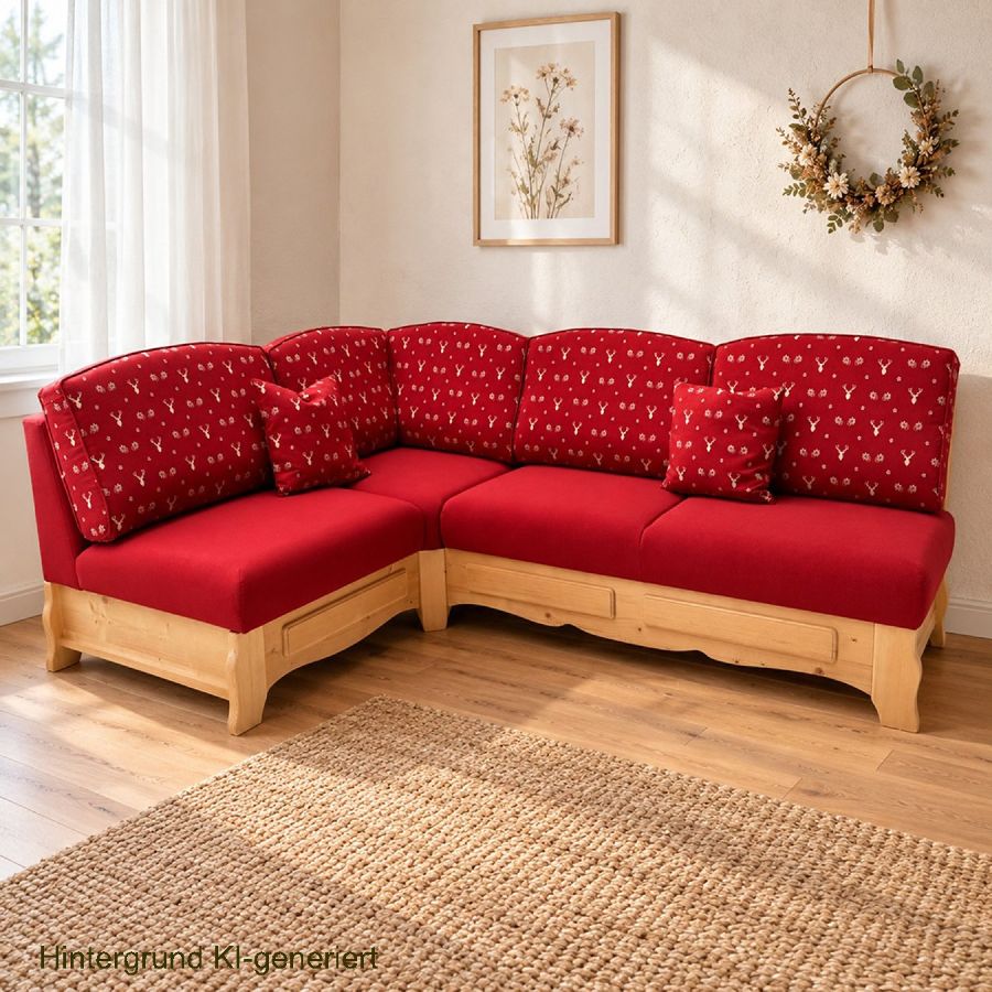 Sofa Ecksofa Sterzing 175/245 cm, Abschluß offen, TS-3001, TS-3015
