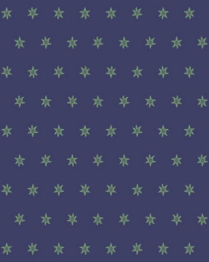 Wolldecke Edelweiß blau 140 x 185 cm