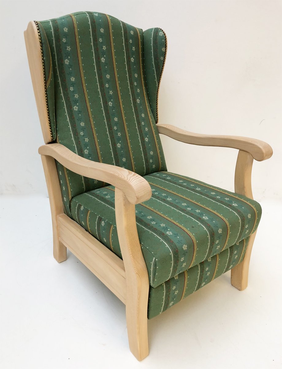 Fernsehsessel TV-Sessel Inzell, Ohrenbackensessel Stoff TS-2391