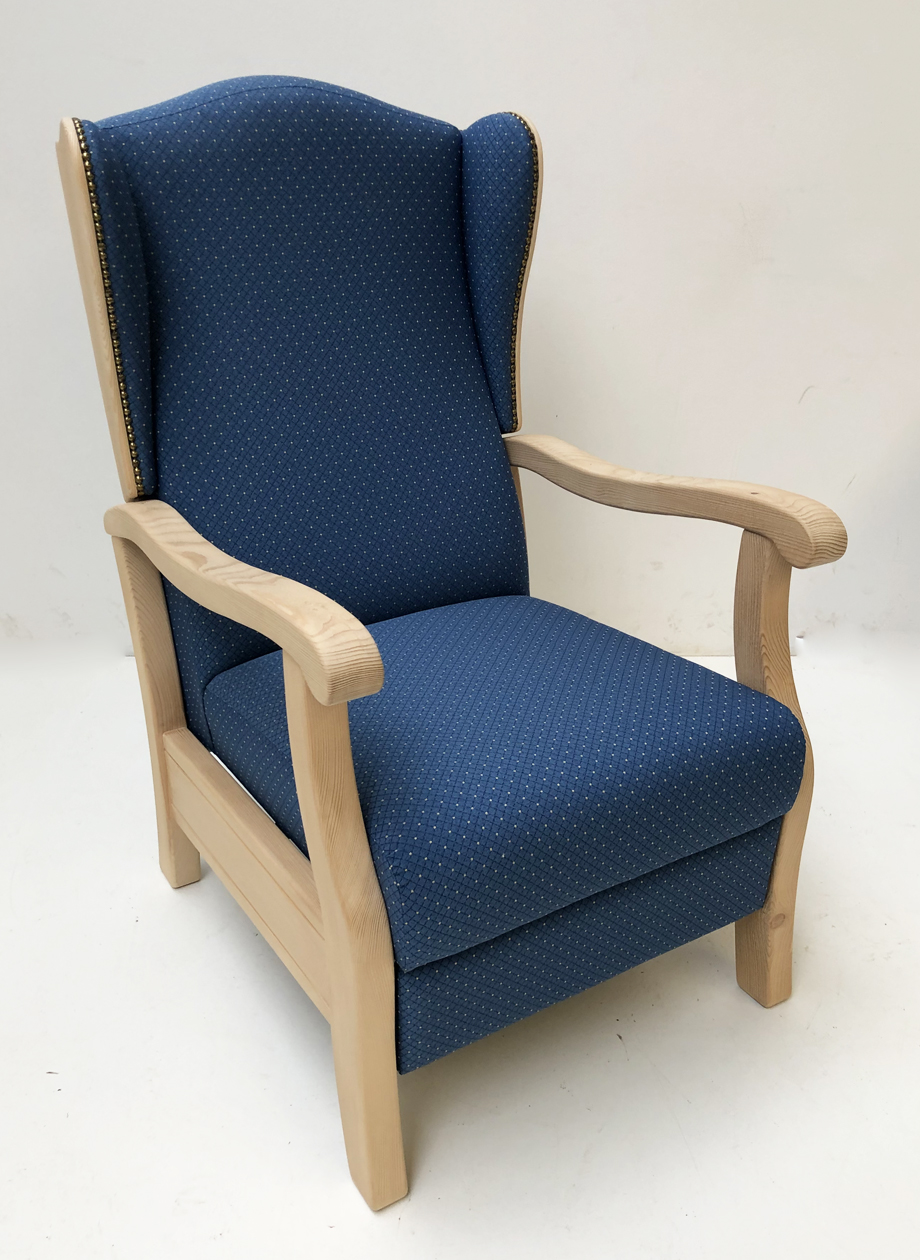 Fernsehsessel TV-Sessel Inzell, Ohrenbackensessel Stoff TS-7773