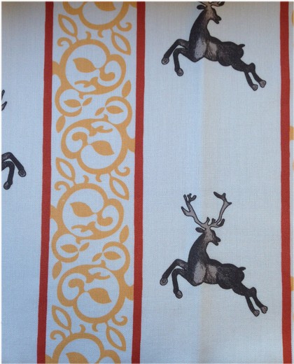 Vorhangstoff Tirol Living Geweih-13