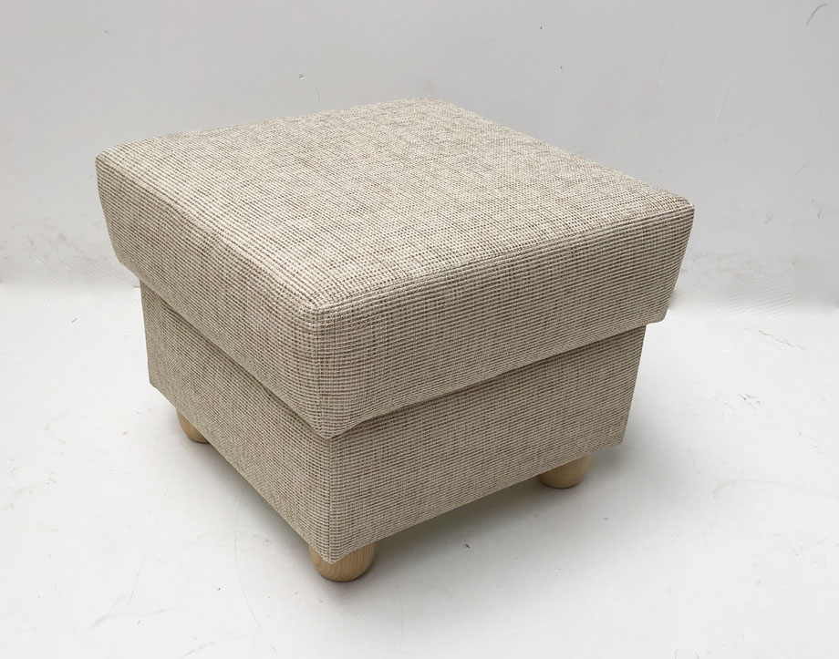 Polsterhocker ANTON, Natura beige 802