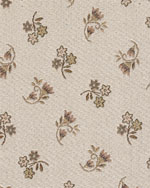 Möbelstoff Mülheim Streublume beige