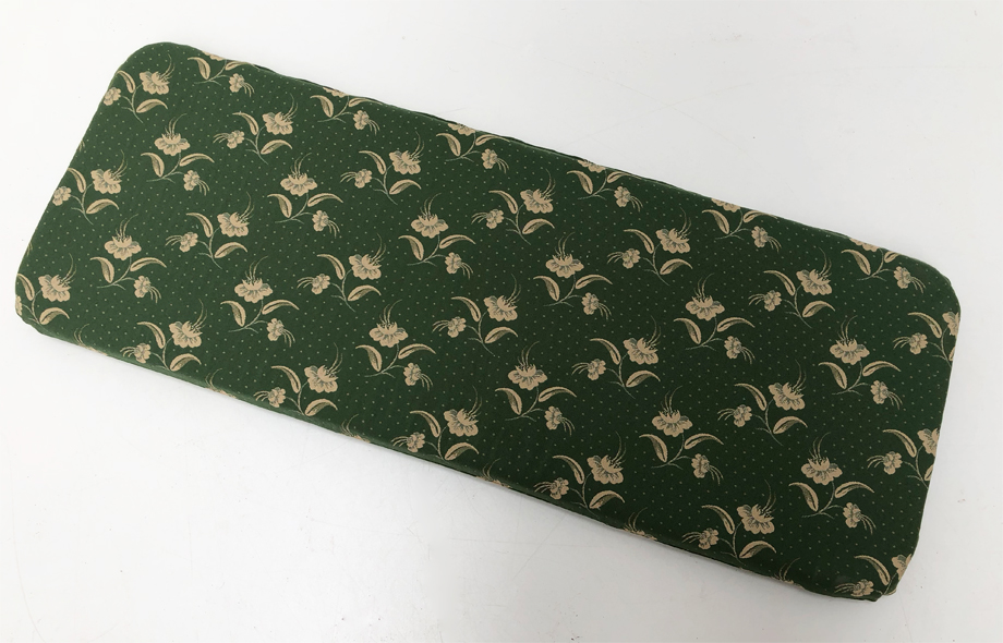 Kissen lose genäht Vorbank klein, Kössen grün, in 38 Lagerstoffen preisgleich