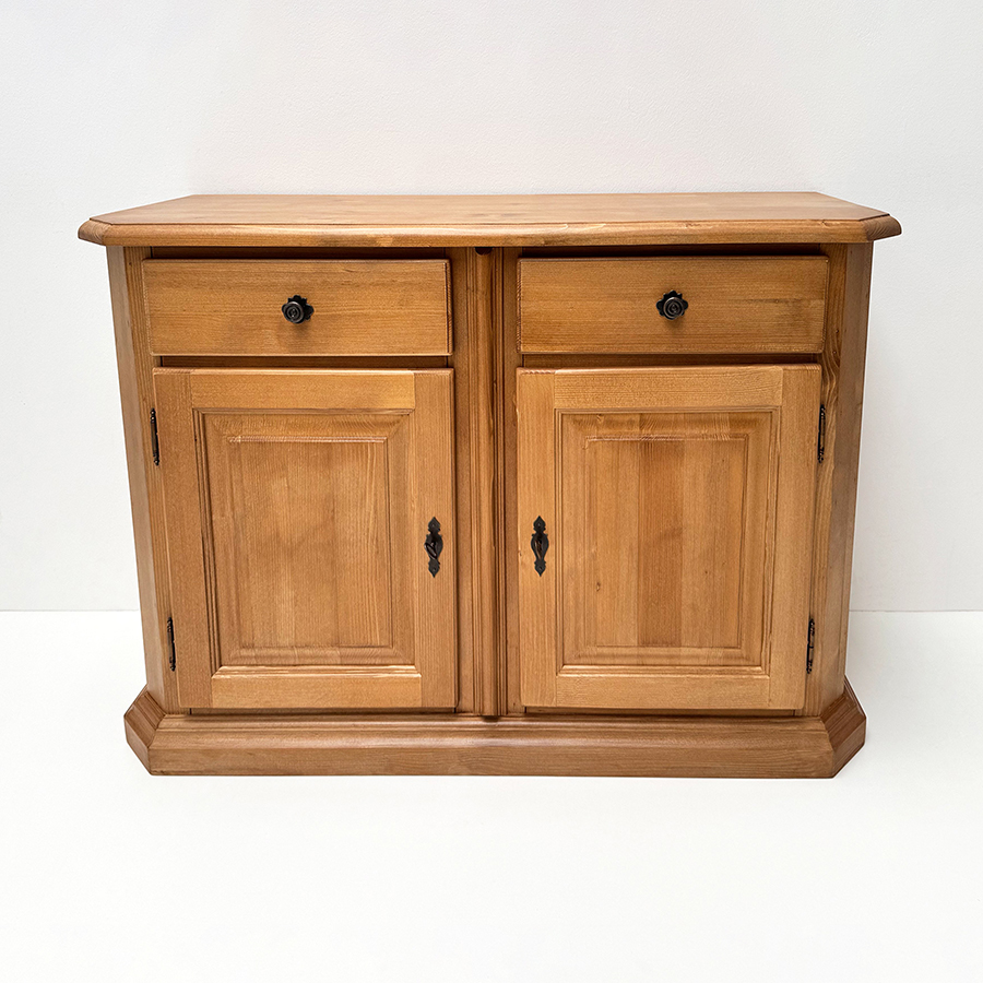 Anrichte Füssen Tölz,  2-trg. mit Sockel, Antik Dunkel, kleur 2