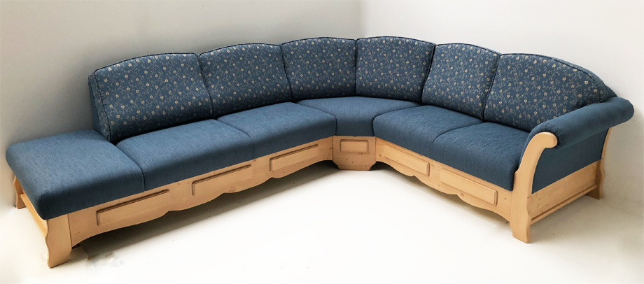 Sofa Ecksofa Sterzing, 300/242 cm, TS-6247, TS-6223