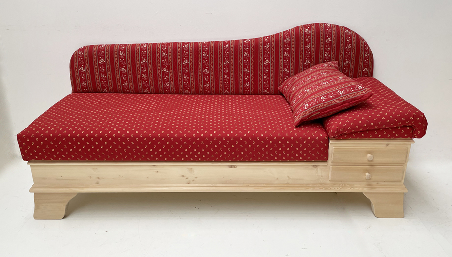 Sofa Liege Chiemgau Sitzhöhe 50 cm, TS-1667 , TS- 1676