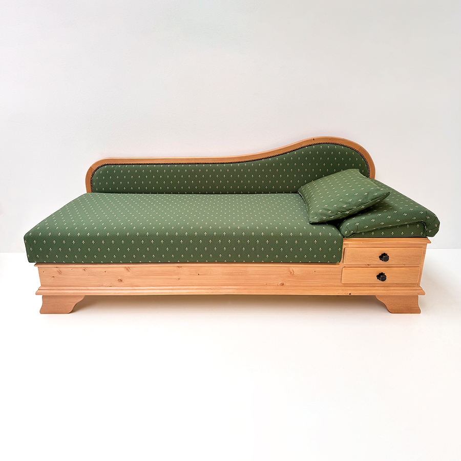 Sofa Liege Garmisch, Sonderton Adler Gröden 11456, Kundl grün