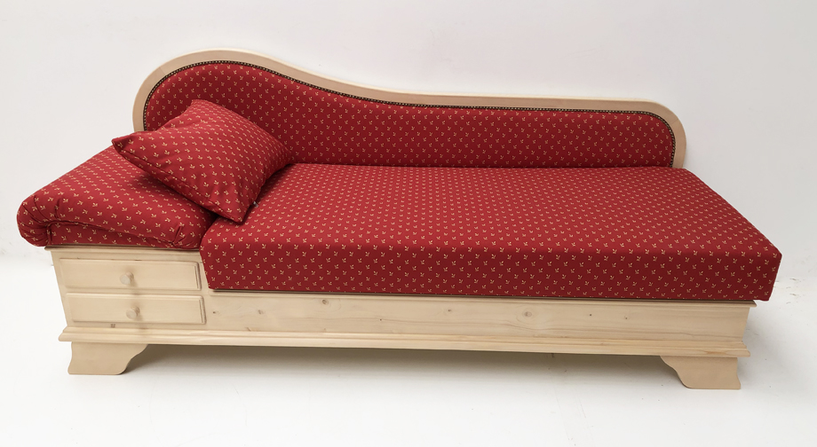 Sofa Liege Garmisch ,  Auszugstisch, Brixen TS-1676