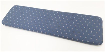 Kissen lose genäht Vorbank groß, Kundl blau