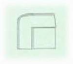 Eckbank Victoria, 150/150 cm