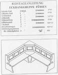 Aufbauanleitung Eckbank Fuessen