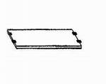 Kranzplatte ohne Kranz, Stärke 1,8cm,70/22/2 cm (B