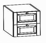 Unterschrank  2 Schubladen ,  60/58/48 cm (B/T/H)