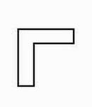 Eckleiste, Preis pro lfm, Mindest -Berechnung 2 lf