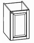 Spülenunterschrank 1-trg, 1 Türe, 60/58/72 cm, (B/
