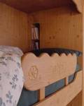 Mountain Schlafzimmer Absperrgitter geschnitzt