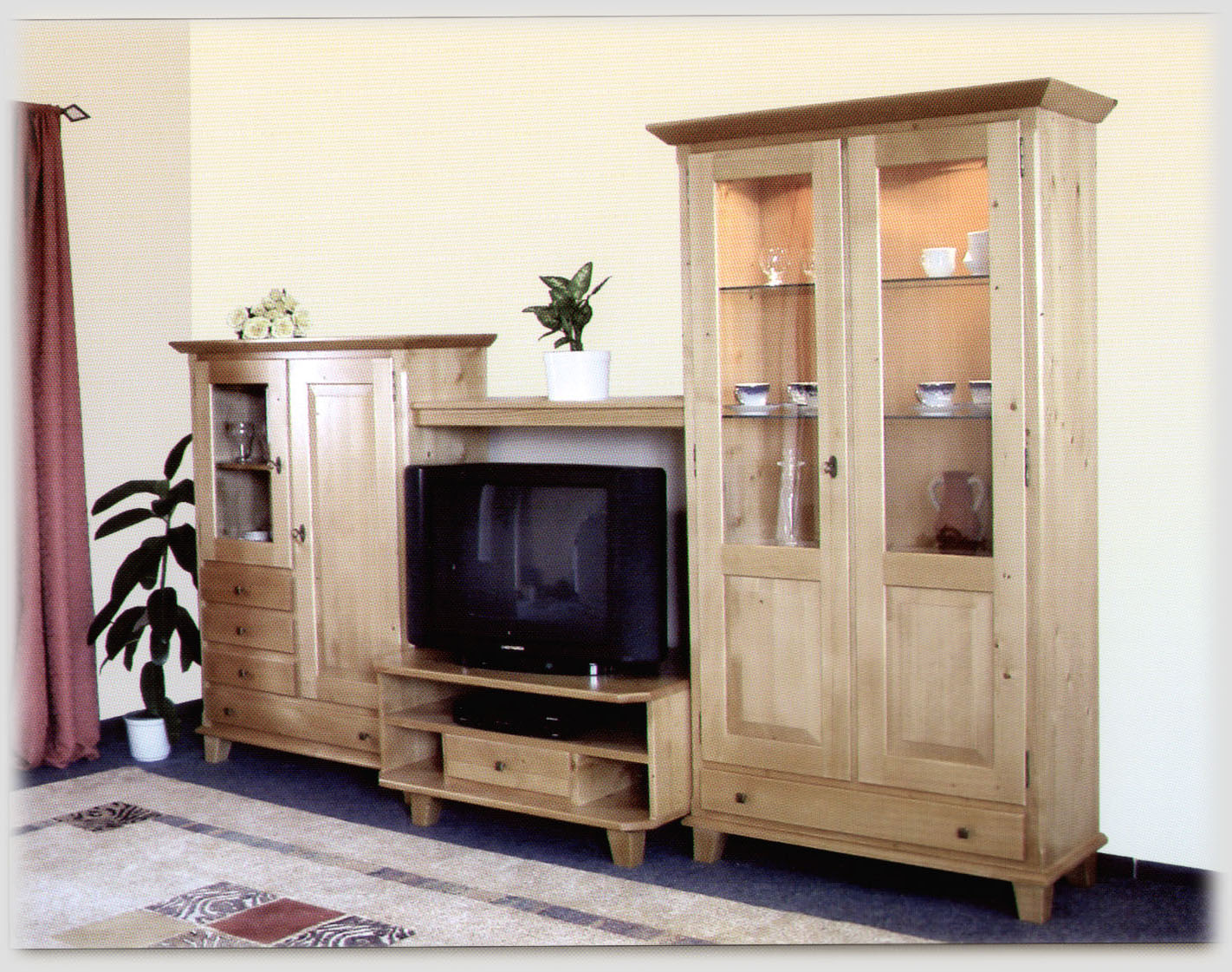 Zusatz für Wohnwand über Eck - Landhausmöbel Dietersheim