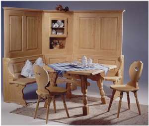 Eckbankgruppe LINDAU 195/165 Fichte, Wandverkleidu