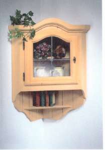 Eckkastl Eck Hängeschrank Eckkästchen Eckhänger Wandmaß 48/48 cm mit