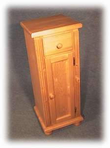 Eckanrichte Eckkommode Füssen Wandmaß 60/60 cm, tiefer Eckschubladen