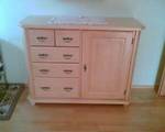 Schubladenkommode Füssen, 5 Schubladen, Bügelgriffe Hummel Kunstbeschlag