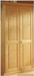 Möbeltüre Massivline, Schranktüre für Schrank Firenze  216 cm 2 Kassetten