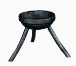 REPLIKA HOCKER SCHUSTERSCHEMEL