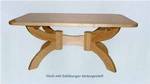 Landhausmöbel Kreuzfusstisch Rechtecktisch Salzburg