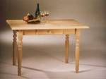Vierfußtisch Rangau 80/120 mit Schub