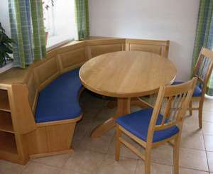 Segmentbank , Rundbank, Schreinerbank