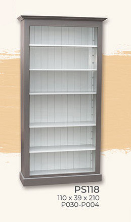 Regal, Kiefer massiv zweifarbig