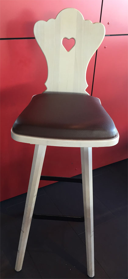 Barhocker Penzberg Gastro HH weiß