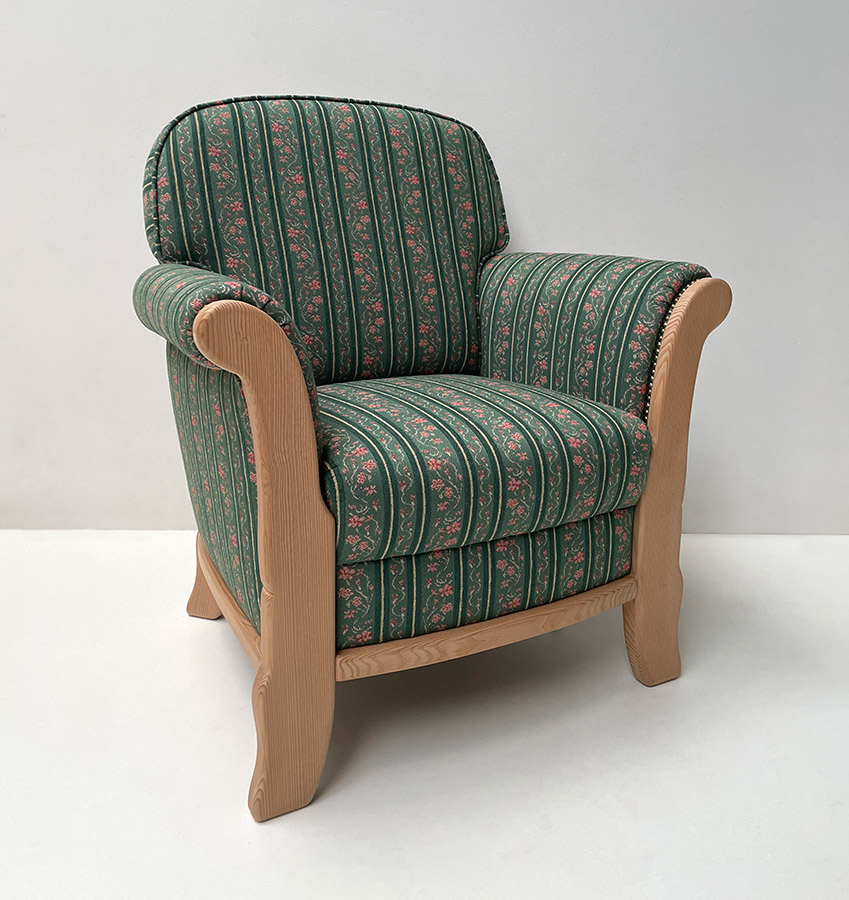 Sessel Sterzing Stoff Waidhaus grün