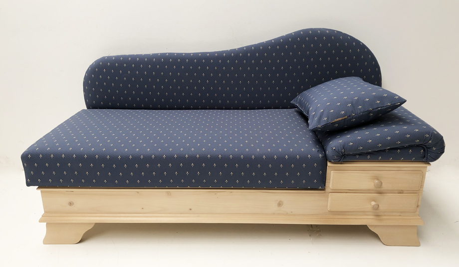 Sofa Kurzsofa Chiemgau Sonderlänge Kürzung 170 cm, Kundl blau ! Neu ! in 38 Lagerstoffen preisgleich