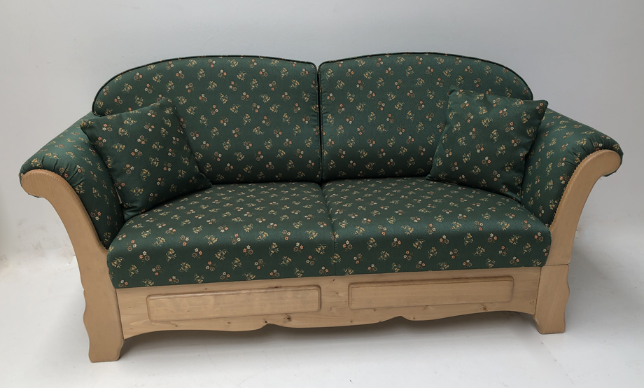 Sofa Sterzing, 190 cm, Mülheim Streublume grün