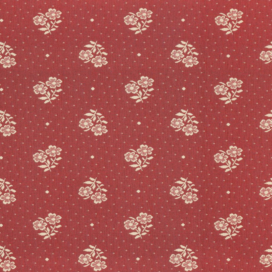 Stoff LANDLEBEN 3023 altrosa Blume