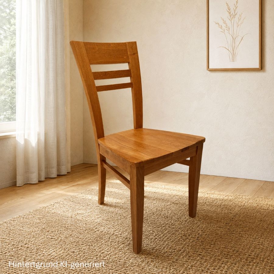 Stuhl ISEO 4102 Wildeiche, natur lackiert
