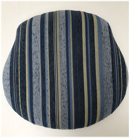 Stuhlkissen Polsterplatte Stuhl Landau, Edmonton blau, jetzt in 38 Lagerstoffen preisgleich